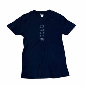 Vintage Y2K guess jeans logo baby tee